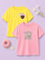 BambooTEC™ Girls Half Sleeve T-Shirt Pack of 2 – Growing Everyday & Donut Graphic Print Soft Summer Tee Set