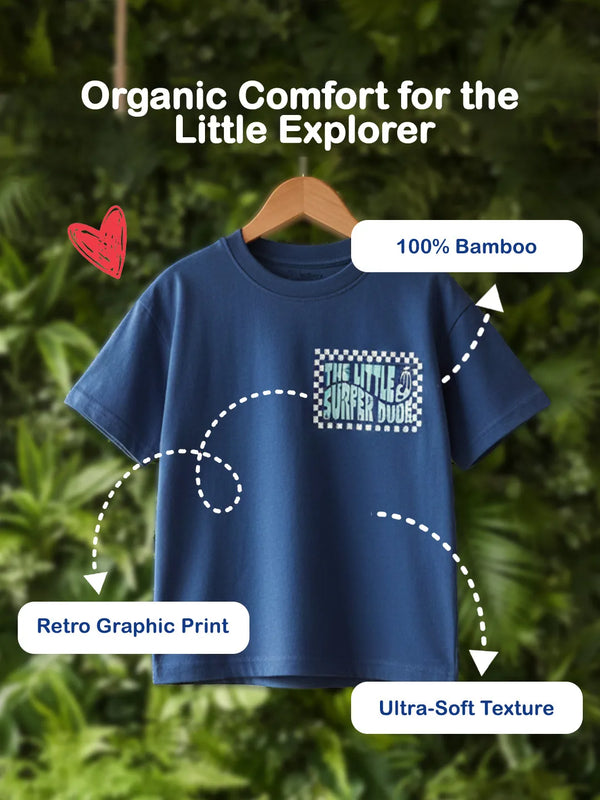 BambooTEC™ Printed T-Shirt for Boys | Soft, & Breathable