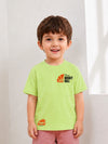 BambooTEC™ Unisex Kids T-Shirt – Basketball Print Soft Breathable Tee