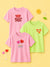 BambooTEC™ Girls Half Sleeve T-Shirt Pack of 3 – Roaring Spring, Tiny Tangerine & Sweet Treats Graphic Print Soft Summer Tee Set