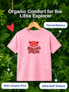 BambooTEC™ Girls Half Sleeve T-Shirt Pack of 3 – Roaring Spring, Tiny Tangerine & Sweet Treats Graphic Print Soft Summer Tee Set