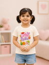 BambooTEC™ Girls T-Shirt – Girls Rule Print Soft Breathable Half Sleeve Tee