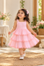Blush Pink Lace-Tiered Dress