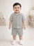 Light organic cotton Shirt & Pant Grey | Co-ord Set