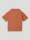 Light Organic Cotton Shirt & Pant Rust Co-ord Set