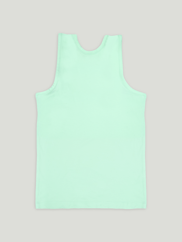 BambooTEC™ Mint Green Vest for Boys – Soft Lightweight & Breathable