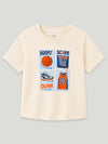 BambooTEC™ Unisex Kids T-Shirt – Basketball Print Soft Breathable Tee