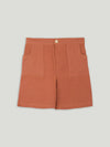 Light Organic Cotton Shirt & Pant Rust Co-ord Set