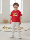 BambooTEC™ Fabric Printed T-Shirt for Boys | Soft, & Breathable