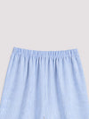 Girls Blue Striped Co-Ord Set | Organic Cotton