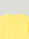 BambooTEC™ Unisex Kids T-Shirt – Soft Breathable Yellow Skateboard Print Half Sleeve Tee