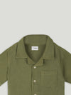 Light Organic Cotton Shirt & Pant Dark Green Co-ord Set