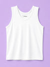 BambooTEC™ Boys Bamboo Fabric White Solid Vest