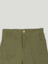 Light Organic Cotton Shirt & Pant Dark Green Co-ord Set