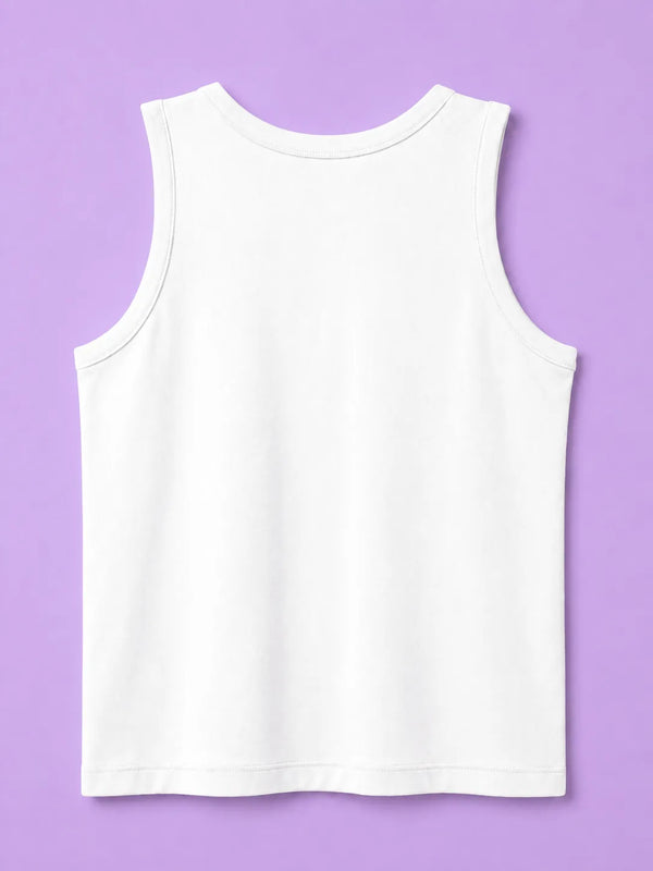 BambooTEC™ Boys Bamboo Fabric White Solid Vest