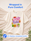 BambooTEC™ Girls Half Sleeve T-Shirt Pack of 2 – Girls Rule & Ocean Graphic Print Soft Summer Tee Set