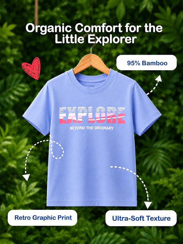 BambooTEC™ Unisex Half Sleeve T-Shirt Pack of 3 – Explore, Go Fast & Sea Play Graphic Print Combo