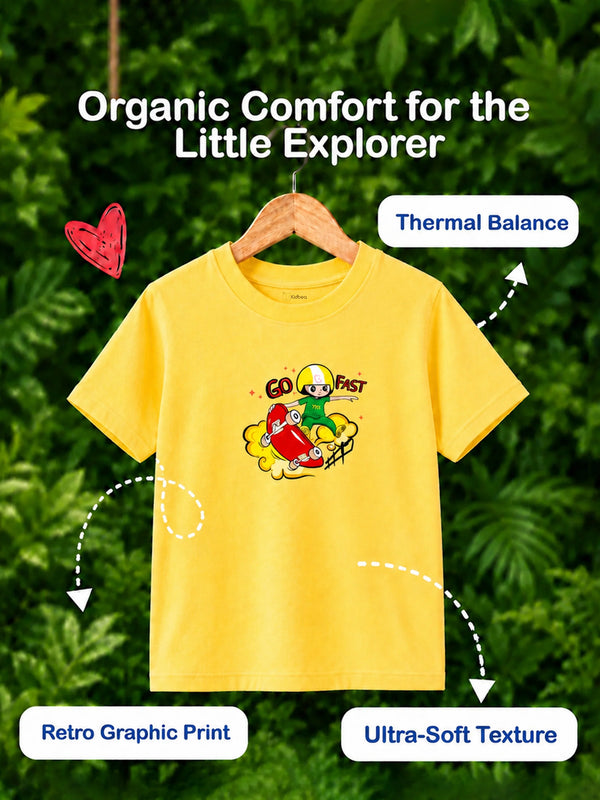 BambooTEC™ Unisex Half Sleeve T-Shirt Pack of 3 – Explore, Go Fast & Sea Play Graphic Print Combo