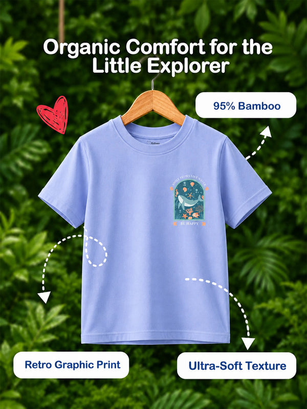 BambooTEC™ Unisex Half Sleeve T-Shirt Pack of 3 – Explore, Go Fast & Sea Play Graphic Print Combo