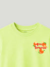 BambooTEC™ Girls T-Shirt – Tiny Tangerine Print Soft Breathable Tee