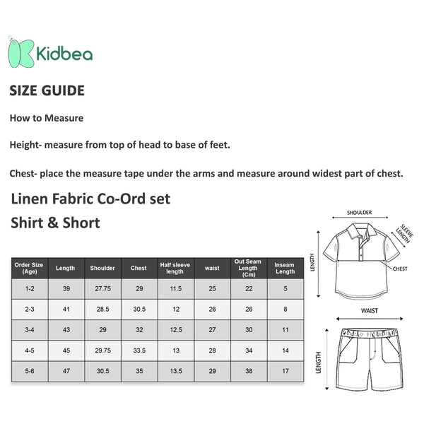 Light Organic cotton Shirt & Pant Off-White Co-ord Set