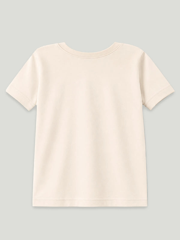 BambooTEC™ Girls T-Shirt – Girls Rule Print Soft Breathable Half Sleeve Tee