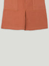 Light Organic Cotton Shirt & Pant Rust Co-ord Set