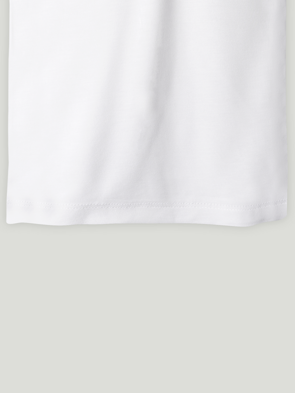 BambooTEC™ WhiteVest for Boys – Soft Lightweight & Breathable