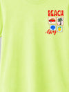 BambooTEC™ Unisex Kids T-Shirt – Beach Print Soft Breathable Tee