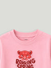 BambooTEC™ Unisex Kids T-Shirt – Roaring Spring Print Soft Breathable Tee