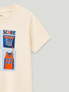 BambooTEC™ Unisex Kids T-Shirt – Basketball Print Soft Breathable Tee