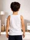 BambooTEC™ WhiteVest for Boys – Soft Lightweight & Breathable